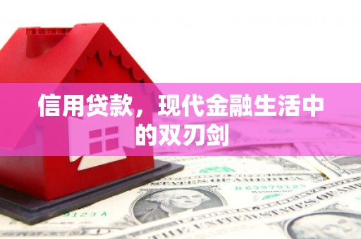 靖边信用贷款，现代金融生活中的双刃剑