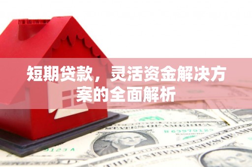 靖边短期贷款，灵活资金解决方案的全面解析