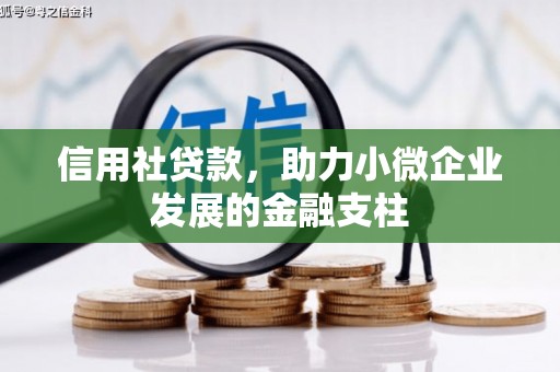 靖边信用社贷款，助力小微企业发展的金融支柱