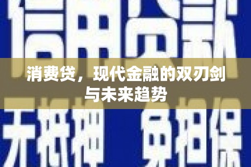 靖边消费贷，现代金融的双刃剑与未来趋势