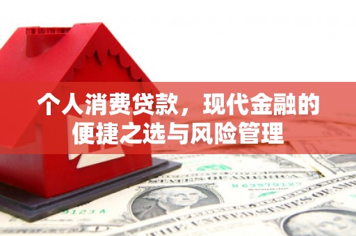 靖边个人消费贷款，现代金融的便捷之选与风险管理