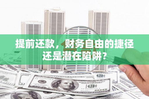 靖边提前还款，财务自由的捷径还是潜在陷阱？