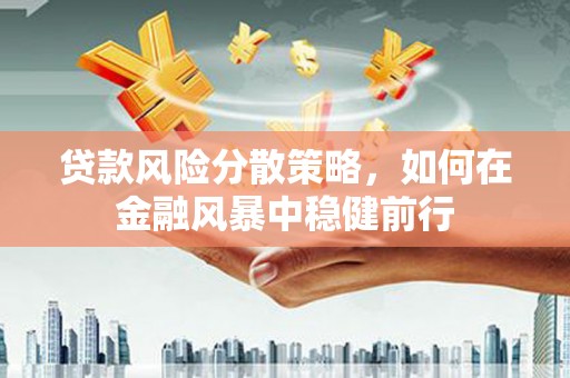 靖边贷款风险分散策略，如何在金融风暴中稳健前行