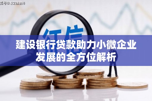 靖边建设银行贷款助力小微企业发展的全方位解析
