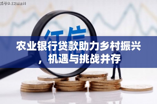 靖边农业银行贷款助力乡村振兴，机遇与挑战并存