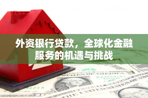 靖边外资银行贷款，全球化金融服务的机遇与挑战