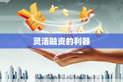靖边灵活融资的利器