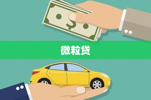 靖边微粒贷