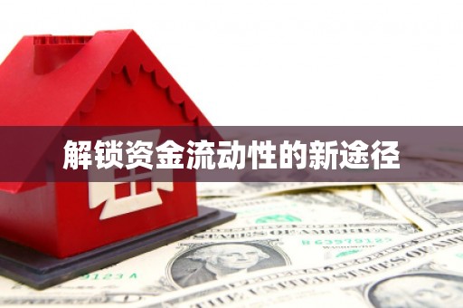 靖边解锁资金流动性的新途径